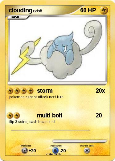 Pokemon clouding