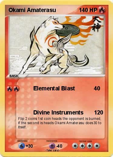 Pokemon Okami Amaterasu