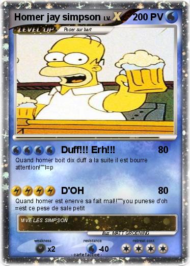 Pokemon Homer jay simpson