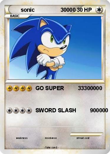 Pokemon sonic                 30000