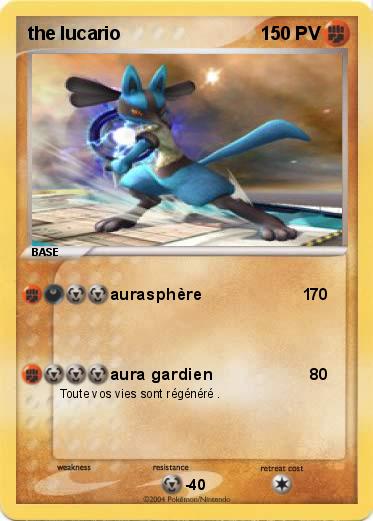 Pokemon the lucario