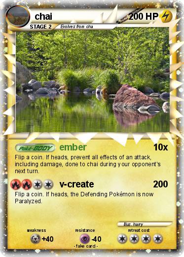 Pokemon chai