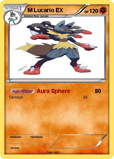 Pokemon M Lucario EX