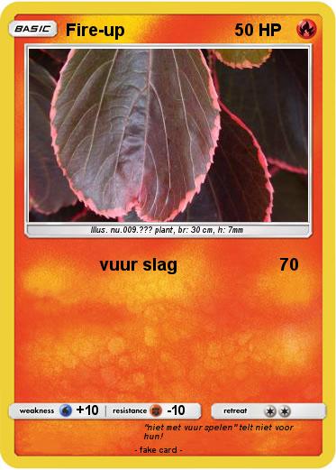 Pokemon Fire-up