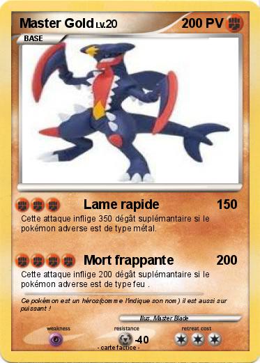 Pokemon Master Gold