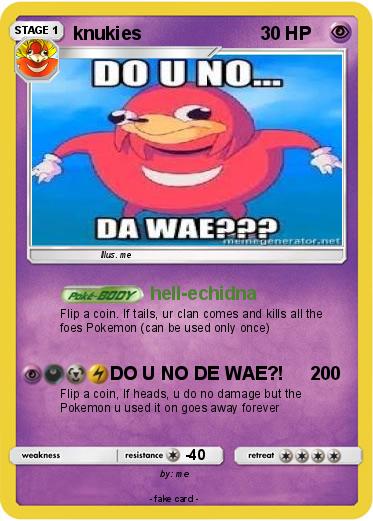 Pokemon knukies