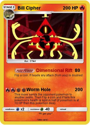 Pokemon Bill Cipher