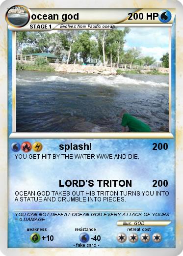 Pokemon ocean god
