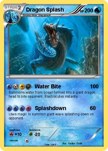 Pokemon Dragon Splash