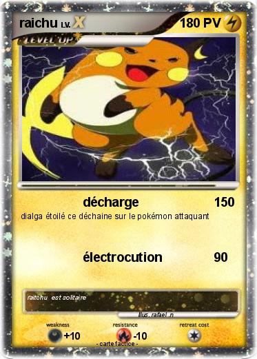 Pokemon raichu