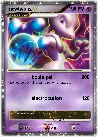 Pokemon mewtwo