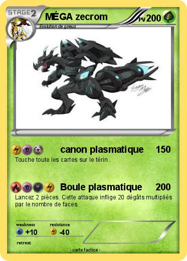 Pokemon MÉGA zecrom