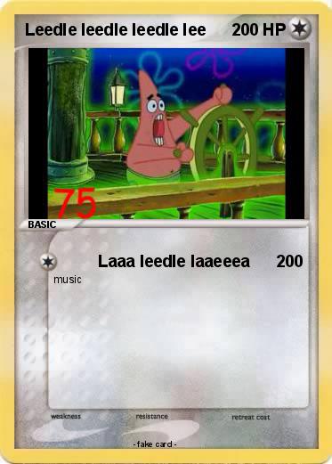 Pokemon Leedle leedle leedle lee