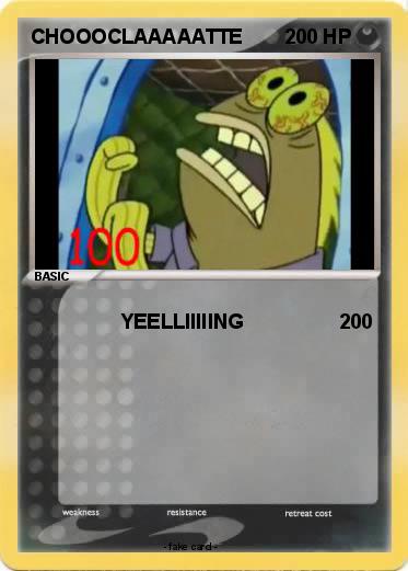 Pokemon CHOOOCLAAAAATTE