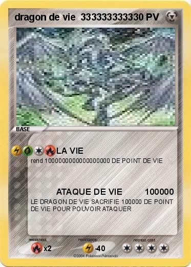 Pokemon dragon de vie  3333333333