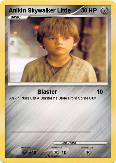 Pokemon Anikin Skywalker Little