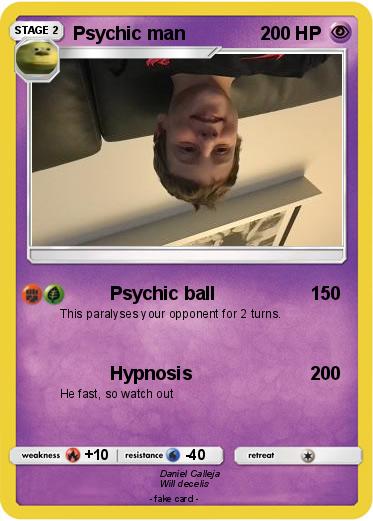 Pokemon Psychic man