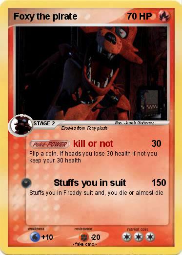 Pokemon Foxy the pirate