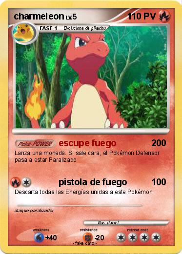 Pokemon charmeleon
