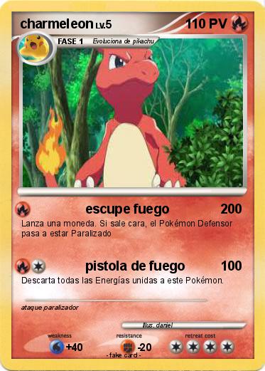 Pokemon charmeleon