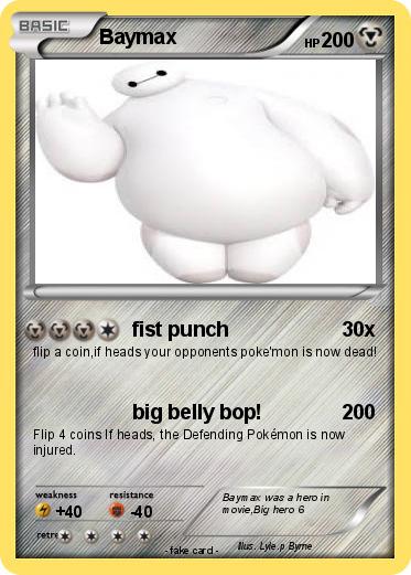 Pokemon Baymax