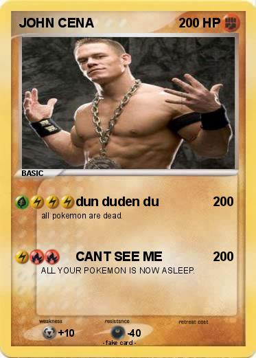 Pokemon JOHN CENA