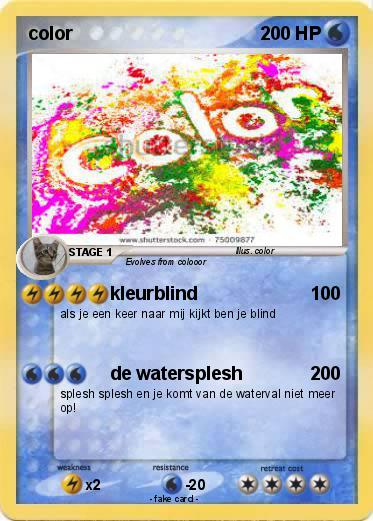 Pokemon color