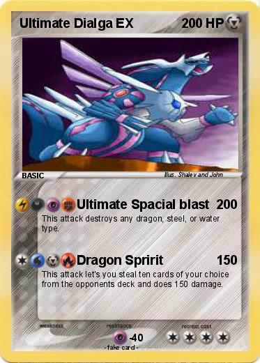Pokemon Ultimate Dialga EX