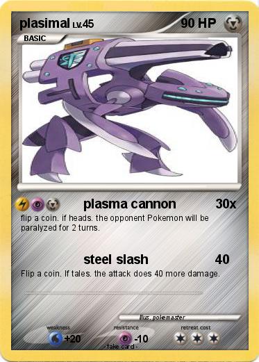 Pokemon plasimal