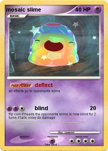 Pokemon mosaic slime
