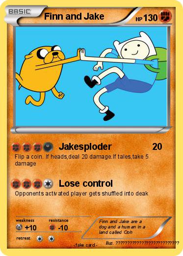 Pokemon Finn and Jake