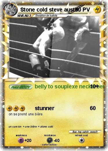 Pokemon Stone cold steve austin