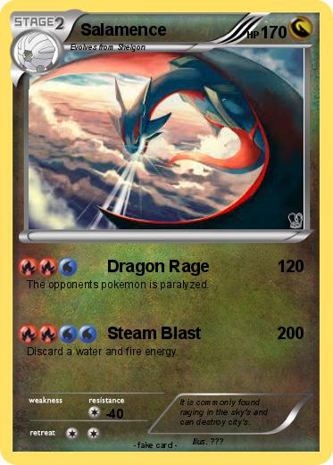 Pokemon Salamence
