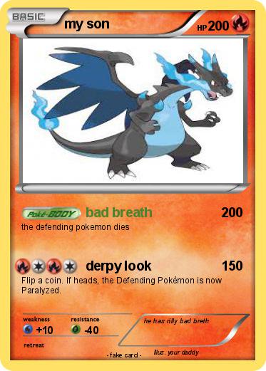 Pokemon my son