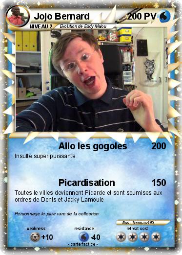 Pokemon Jojo Bernard