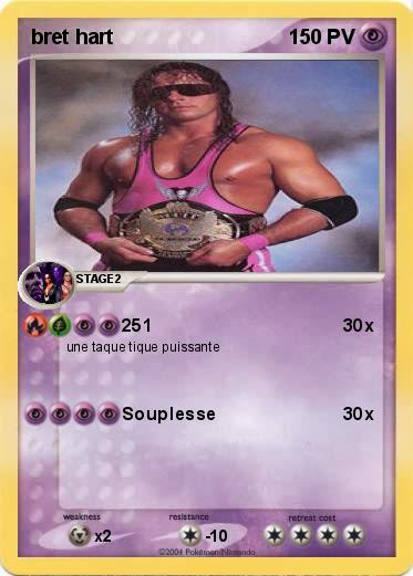 Pokemon bret hart  