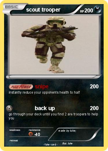 Pokemon scout trooper