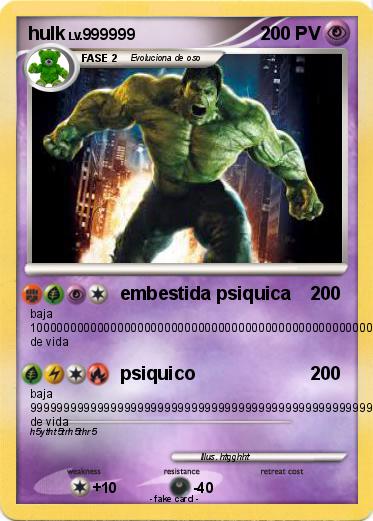 Pokemon hulk