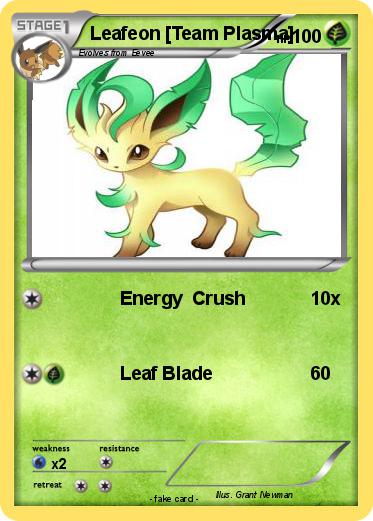 Pokemon Leafeon [Team Plasma]