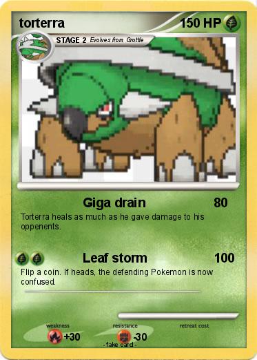 Pokemon torterra