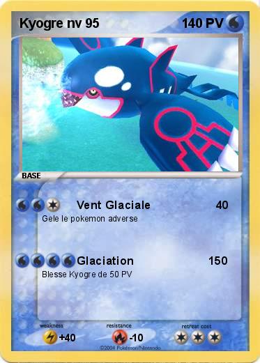 Pokemon Kyogre nv 95