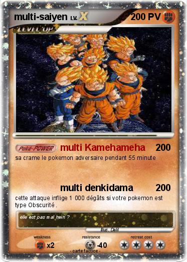 Pokemon multi-saiyen