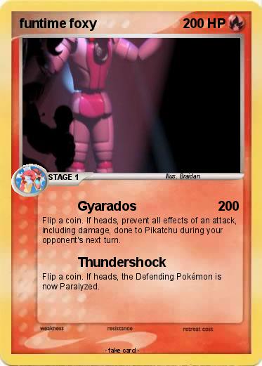 Pokemon funtime foxy