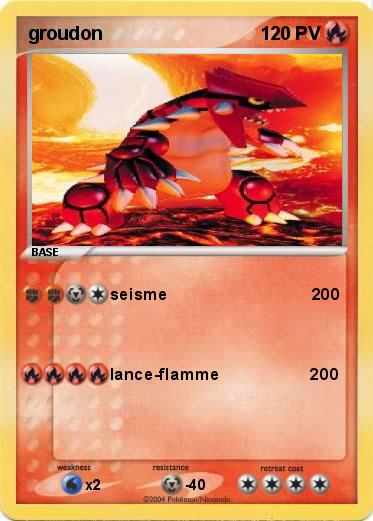 Pokemon groudon