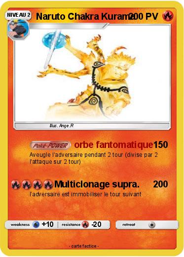 Pokemon Naruto Chakra Kurama