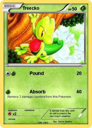 Pokemon Treecko