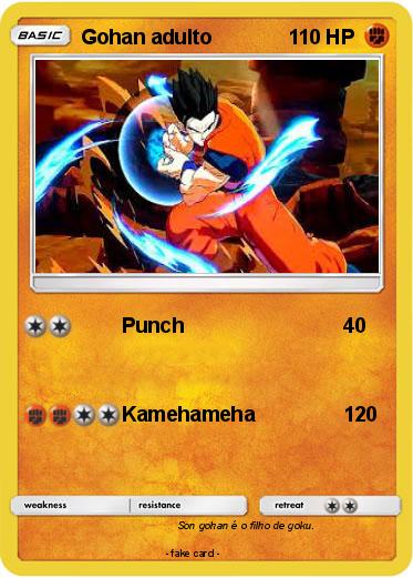Pokemon Gohan adulto