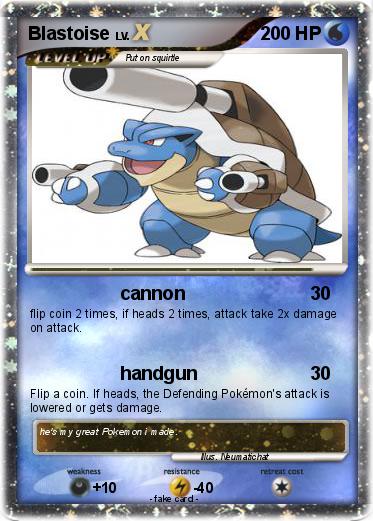 Pokemon Blastoise