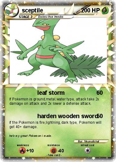 Pokemon sceptile