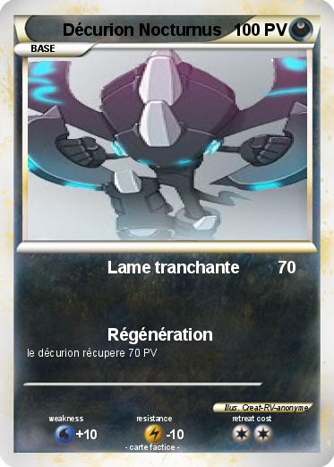 Pokemon Décurion Nocturnus